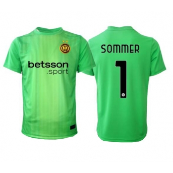 Billige Fotballdrakt Inter Milan Yann Sommer #1 Keeper Replika Tredjedrakt 2025-26 Kortermet